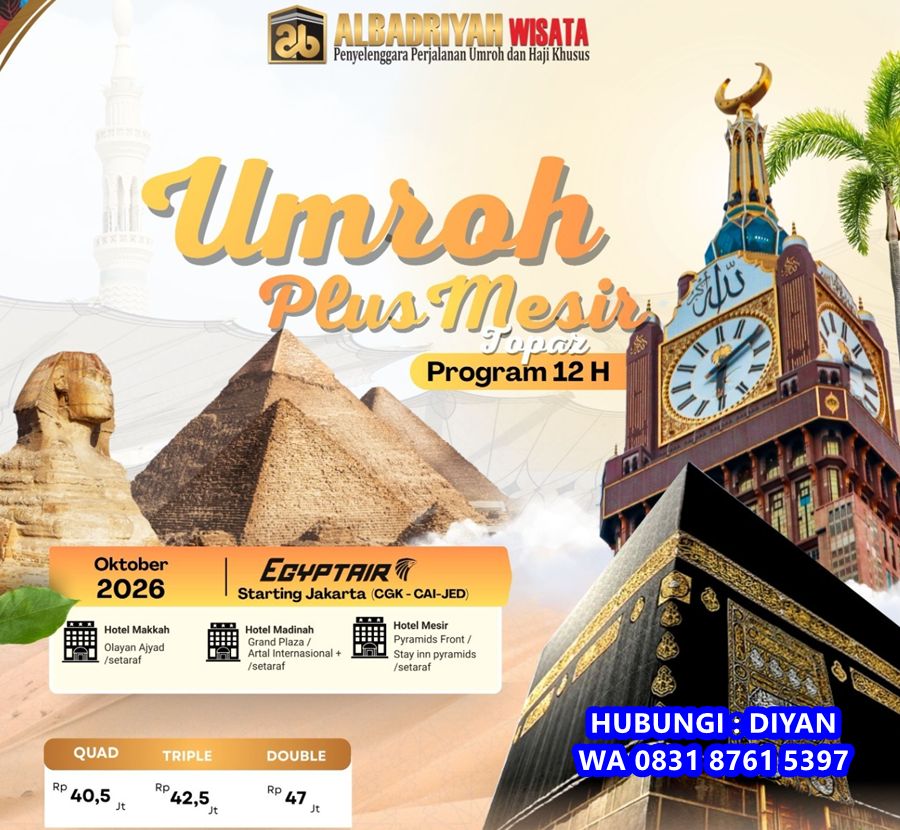 umroh mesir okt 26